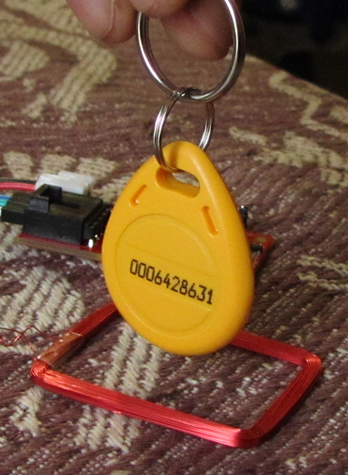 RFID Tag Keychain