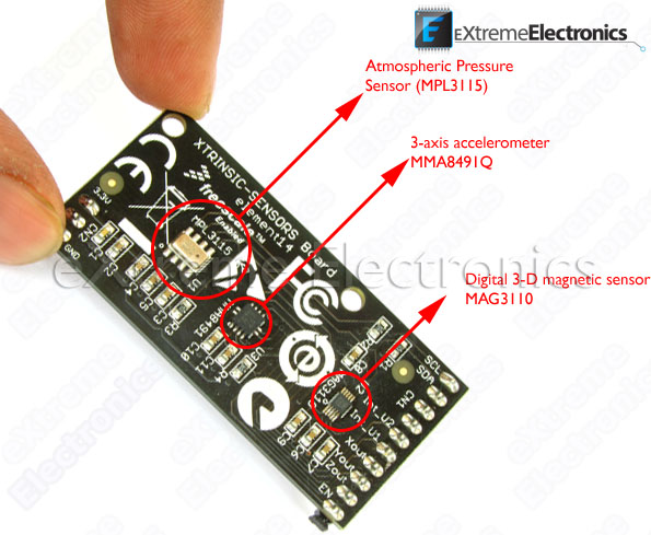 xtrinsic sensor board from freescale